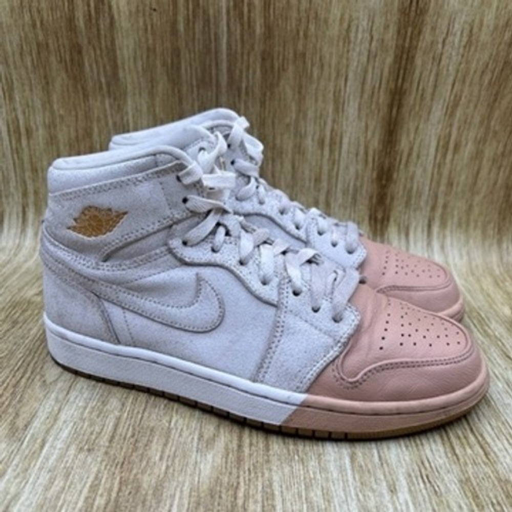 Nike Air Jordan 1 Retro‎ High Women's Size 8 Dip-Toe Shoes Sneakers AH7389-107